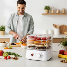 Esperanza EKD004 Food dehydrator,Transparent,White 250 W