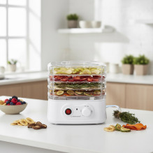 Esperanza EKD004 Food dehydrator,Transparent,White 250 W
