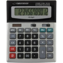 Esperanza ECL103 calculator Desktop Basic Black, Gray Esperanza ECL103 calculator Desktop Basic Black, Gray
