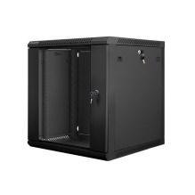 Lanberg prie sienos montuojama stelažinė spintelė 19\'\' 12U 600x600mm juoda (stiklinės durys) Lanberg prie sienos montuojama stelažinė spintelė 19\'\' 12U 600x600mm juoda (stiklinės durys)