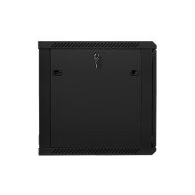 Lanberg prie sienos montuojama stelažinė spintelė 19\'\' 12U 600x600mm juoda (stiklinės durys) Lanberg prie sienos montuojama stelažinė spintelė 19\'\' 12U 600x600mm juoda (stiklinės durys)