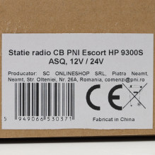 CB radio station PNI Escort HP 9300S, SQ, RFG, VOX, 12-24V CB radio station PNI Escort HP 9300S, SQ, RFG, VOX, 12-24V