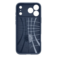 SPIGEN LIQUID AIR dėklas, skirtas IPHONE 17 Pro / 18 Pro tamsiai mėlynas SPIGEN LIQUID AIR dėklas, skirtas IPHONE 17 Pro / 18 Pro tamsiai mėlynas