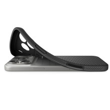 SPIGEN dėklas LIQUID AIR, skirtas IPHONE 17 Pro / 18 Pro, matinės juodos spalvos SPIGEN dėklas LIQUID AIR, skirtas IPHONE 17 Pro / 18 Pro, matinės juodos spalvos