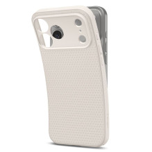 SPIGEN korpusas LIQUID ORO, skirtas IPHONE 17 Pro Max / 18 Pro Max, natūralaus titano spalvos