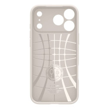 SPIGEN korpusas LIQUID ORO, skirtas IPHONE 17 Pro Max / 18 Pro Max, natūralaus titano spalvos