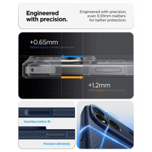 SPIGEN dėklas LIQUID AIR, skirtas IPHONE 17 Pro Max / 18 Pro Max, tamsiai mėlynas SPIGEN dėklas LIQUID AIR, skirtas IPHONE 17 Pro Max / 18 Pro Max, tamsiai mėlynas