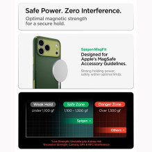 SPIGEN dėklas NANO POP HYBRID, suderinamas su „MagSafe“, skirtas IPHONE 18 Pro / 17 Pro, avokado žalias SPIGEN dėklas NANO POP HYBRID, suderinamas su „MagSafe“, skirtas IPHONE 18 Pro / 17 Pro, avokado žalias