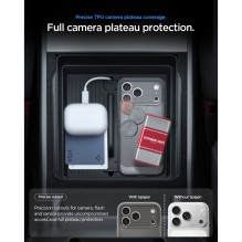 SPIGEN dėklas RUGGED ARMOR suderinamas su „MagSafe“, skirtas IPHONE 18 Pro / 17 Pro, pilkas