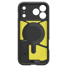SPIGEN dėklas TOUGH ARMOR T, suderinamas su „MagSafe“, skirtas IPHONE 18 Pro / 17 Pro, juodas
