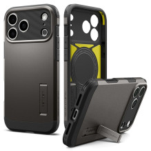 SPIGEN dėklas TOUGH ARMOR T suderinamas su „MagSafe“, skirtas IPHONE 18 Pro Max / 17 Pro Max, metalinis SPIGEN dėklas TOUGH ARMOR T suderinamas su „MagSafe“, skirtas IPHONE 18 Pro Max / 17 Pro Max, metalinis