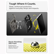 SPIGEN dėklas TOUGH ARMOR T suderinamas su „MagSafe“, skirtas IPHONE 18 Pro / 17 Pro, metalinis SPIGEN dėklas TOUGH ARMOR T suderinamas su „MagSafe“, skirtas IPHONE 18 Pro / 17 Pro, metalinis