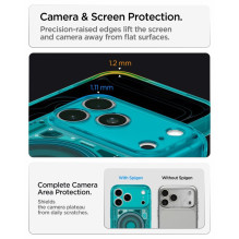 SPIGEN dėklas ULTRA HYBRID, suderinamas su „MagSafe“, skirtas IPHONE 17 Pro / 18 Pro c-one bondi mėlynas SPIGEN dėklas ULTRA HYBRID, suderinamas su „MagSafe“, skirtas IPHONE 17 Pro / 18 Pro c-one bondi mėlynas