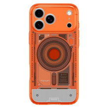 SPIGEN dėklas ULTRA HYBRID, suderinamas su „MagSafe“, skirtas IPHONE 17 Pro / 18 Pro c-one, mandarinų spalvos SPIGEN dėklas ULTRA HYBRID, suderinamas su „MagSafe“, skirtas IPHONE 17 Pro / 18 Pro c-one, mandarinų spalvos