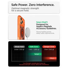 SPIGEN dėklas ULTRA HYBRID, suderinamas su „MagSafe“, skirtas IPHONE 17 Pro / 18 Pro c-one, mandarinų spalvos SPIGEN dėklas ULTRA HYBRID, suderinamas su „MagSafe“, skirtas IPHONE 17 Pro / 18 Pro c-one, mandarinų spalvos