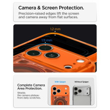 SPIGEN dėklas ULTRA HYBRID, suderinamas su „MagSafe“, skirtas IPHONE 17 Pro / 18 Pro c-one, mandarinų spalvos SPIGEN dėklas ULTRA HYBRID, suderinamas su „MagSafe“, skirtas IPHONE 17 Pro / 18 Pro c-one, mandarinų spalvos