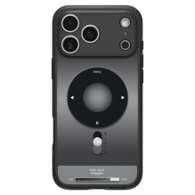 SPIGEN dėklas ULTRA HYBRID, suderinamas su „MagSafe“, skirtas IPHONE 17 Pro / 18 Pro klasikiniam juodos spalvos SPIGEN dėklas ULTRA HYBRID, suderinamas su „MagSafe“, skirtas IPHONE 17 Pro / 18 Pro klasikiniam juodos spalvos