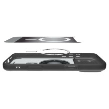 SPIGEN dėklas ULTRA HYBRID, suderinamas su „MagSafe“, skirtas IPHONE 17 Pro / 18 Pro klasikiniam juodos spalvos SPIGEN dėklas ULTRA HYBRID, suderinamas su „MagSafe“, skirtas IPHONE 17 Pro / 18 Pro klasikiniam juodos spalvos