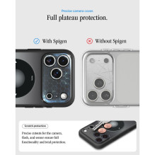 SPIGEN dėklas ULTRA HYBRID, suderinamas su „MagSafe“, skirtas IPHONE 17 Pro / 18 Pro klasikiniam juodos spalvos SPIGEN dėklas ULTRA HYBRID, suderinamas su „MagSafe“, skirtas IPHONE 17 Pro / 18 Pro klasikiniam juodos spalvos