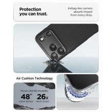 SPIGEN dėklas LIQUID AIR, skirtas IPHONE 17 Pro Max / 18 Pro Max, matinės juodos spalvos SPIGEN dėklas LIQUID AIR, skirtas IPHONE 17 Pro Max / 18 Pro Max, matinės juodos spalvos