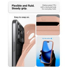 SPIGEN korpusas LIQUID ORO, skirtas IPHONE 17 Pro Max / 18 Pro Max rožinio titano spalvos SPIGEN korpusas LIQUID ORO, skirtas IPHONE 17 Pro Max / 18 Pro Max rožinio titano spalvos