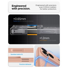 SPIGEN korpusas LIQUID ORO, skirtas IPHONE 17 Pro Max / 18 Pro Max rožinio titano spalvos SPIGEN korpusas LIQUID ORO, skirtas IPHONE 17 Pro Max / 18 Pro Max rožinio titano spalvos