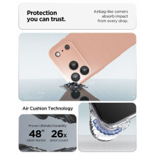 SPIGEN korpusas LIQUID ORO, skirtas IPHONE 17 Pro Max / 18 Pro Max rožinio titano spalvos SPIGEN korpusas LIQUID ORO, skirtas IPHONE 17 Pro Max / 18 Pro Max rožinio titano spalvos