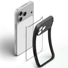 SPIGEN dėklas ULTRA HYBRID, skirtas IPHONE 18 Pro Max / 17 Pro Max, matinės juodos spalvos SPIGEN dėklas ULTRA HYBRID, skirtas IPHONE 18 Pro Max / 17 Pro Max, matinės juodos spalvos
