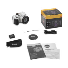 Skaitmeninis fotoaparatas Kodak Kodak Astro Zoom AZ425 1 / 2,3" 20,68 MP BSI CMOS 5184 x 3888 px juoda, balta Skaitmeninis fotoaparatas Kodak Kodak Astro Zoom AZ425 1 / 2,3" 20,68 MP BSI CMOS 5184 x 3888 px juoda, balta