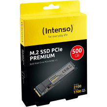 SSD diskas Intenso Premium 500GB M.2 2280 PCI-E x4 Gen3 NVMe (3835450) SSD diskas Intenso Premium 500GB M.2 2280 PCI-E x4 Gen3 NVMe (3835450)