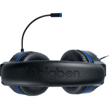 NACON BIGBEN GAMING HEADPHONES WITH MICROPHONE PS4 V3 BLACK / BLUE PS4OFHEADSETV3