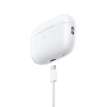 APPLE AIRPODS PRO (2ª GENERACIJA) + MAGSAFE ĮKROVIMO DĖKLAS WHITE USB C MTJV3AM / A APPLE AIRPODS PRO (2ª GENERACIJA) + MAGSAFE ĮKROVIMO DĖKLAS WHITE USB C MTJV3AM / A