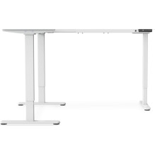 DIGITUS Schreibtischgestell electr. L-Form weiß Max.120 DIGITUS Schreibtischgestell electr. L-Form weiß Max.120