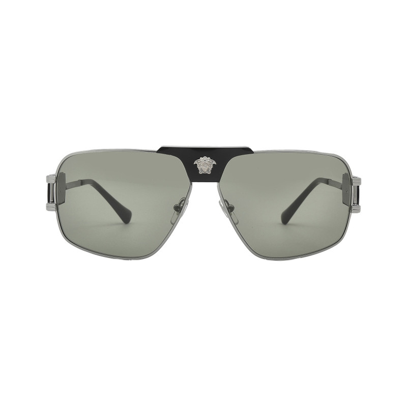 SUNGLASSES VERSACE MAN VE2251-1001-2 (Lens / Bridge / Temple) 63 / 12 / 145 mm)