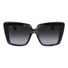 Akiniai nuo saulės FERRAGAMO moterims SF1060S-21 (Lęšis / tiltelis / auselė) 55 / 14 / 140 mm Akiniai nuo saulės FERRAGAMO moterims SF1060S-21 (Lęšis / tiltelis / auselė) 55 / 14 / 140 mm