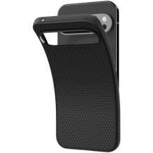 „Spigen Liquid Air“ dėklas „Google Pixel 9 PRO XL“ matinės juodos spalvos