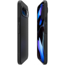 „Spigen Liquid Air“ dėklas „Google Pixel 9 PRO XL“ matinės juodos spalvos