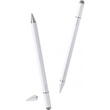 Baseus Smooth Writing III 3in1 Passive Stylus Magnetic White Baseus Smooth Writing III 3in1 Passive Stylus Magnetic White