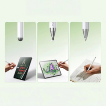Baseus Smooth Writing III 3in1 Passive Stylus Magnetic White Baseus Smooth Writing III 3in1 Passive Stylus Magnetic White