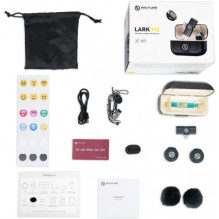 HOLLYLAND Lark M2 Lightning - Wireless Lavalier Microphone with Lightning Plug