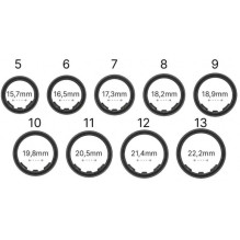 „Samsung Galaxy Ring“ 5 dydžio titano sidabro spalvos