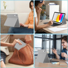 Tech-Protect SC Pen + Keyboard Case iPad 10.9" 2022 / 11" 2025 Grey Tech-Protect SC Pen + Keyboard Case iPad 10.9" 2022 / 11" 2025 Grey