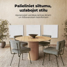 AENO AGH0011S Premium Eco Smart Quadro sieninis šildytuvas, baltas AENO AGH0011S Premium Eco Smart Quadro sieninis šildytuvas, baltas