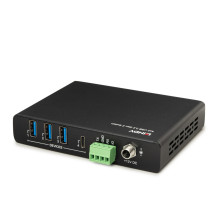 USB šakotuvas - Lindy 43431 4x2 USB 3.2 Gen 2 šakotuvas juodas