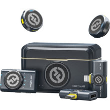 „Hollyland Lark M2 Combo“ – „Lavalier Duo“ spindesys, anglis „Hollyland Lark M2 Combo“ – „Lavalier Duo“ spindesys, anglis