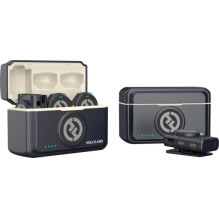 „Hollyland Lark M2 Combo“ – „Lavalier Duo“ spindesys, anglis „Hollyland Lark M2 Combo“ – „Lavalier Duo“ spindesys, anglis