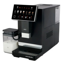 Kavos aparatas - ELDOM ECA10 automatinis espreso aparatas su 7 programomis, 1,5 l vandens talpykla, 0,75 l pieno talpykl Kavos aparatas - ELDOM ECA10 automatinis espreso aparatas su 7 programomis, 1,5 l vandens talpykla, 0,75 l pieno talpykl