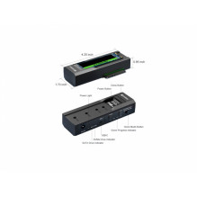 Sandberg 136-49 USB 3.2 Cloner Dock for M2 + NVMe + SATA Sandberg 136-49 USB 3.2 Cloner Dock for M2 + NVMe + SATA