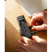 Sandberg 136-49 USB 3.2 Cloner Dock for M2 + NVMe + SATA Sandberg 136-49 USB 3.2 Cloner Dock for M2 + NVMe + SATA