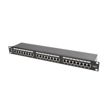 Lanberg PPS6-1024-B pataisų skydelis 1U Lanberg PPS6-1024-B pataisų skydelis 1U